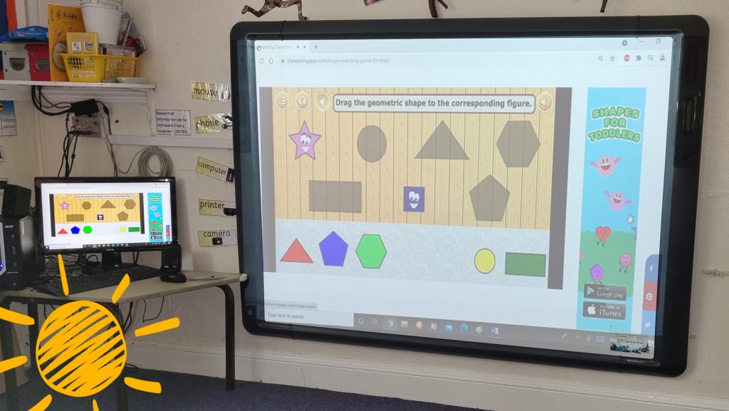 Croft Nursery - Interactive Whiteboard